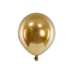 Miniballonger Metallisk Gull