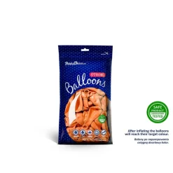 Miniballonger Metallisk Mandarin Oransje