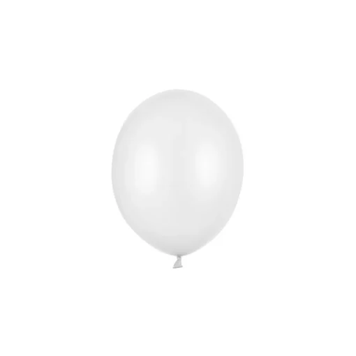 Miniballonger Metallisk Pure Hvit