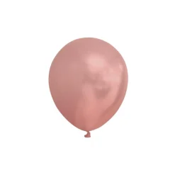 Miniballonger Metallisk Pearl Gullrosa