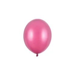Miniballonger Metallisk Sjokkrosa