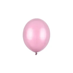 Miniballonger Metallisk Sukkerrosa