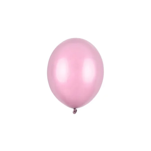 Miniballonger Metallisk Sukkerrosa