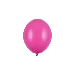 Miniballonger Pastell Sjokkrosa