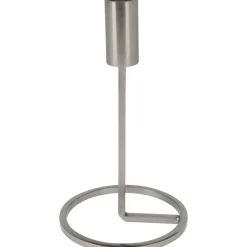 Minimalistisk Lysestake Sølv