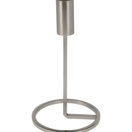 Minimalistisk Lysestake Sølv