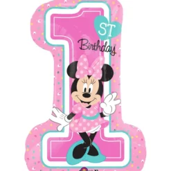 Minnie Mouse® Bursdag Folieballong