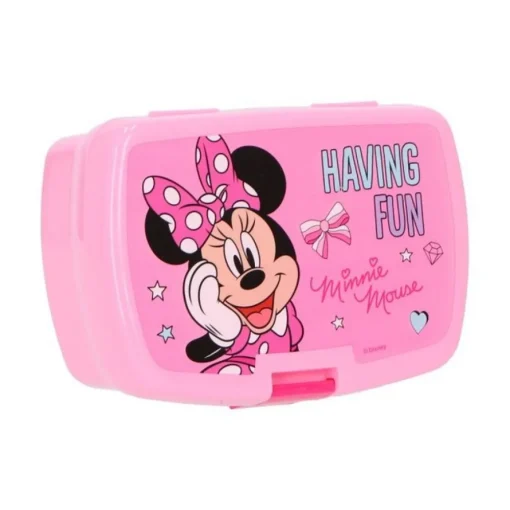 Minnie Mouse® Drikkedunk & Madkasse Lyserød/pink