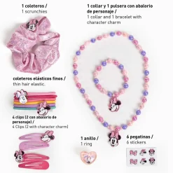 Minnie Mouse® Hårtilbehør & Smykkesett Rosa