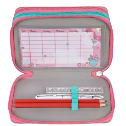 Minnie Mouse® 3-lags Pennal Rosa