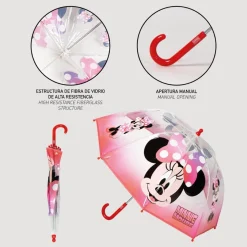 Minnie Mouse® Paraply Rosa