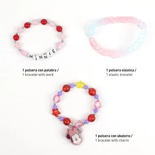 Minnie Mouse® Perle Armbåndsett Multifarget
