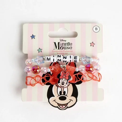 Minnie Mouse® Perle Armbåndssett