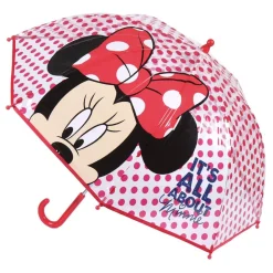 Minnie Mouse® Prikkete Paraply Rød