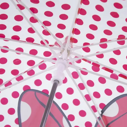 Minnie Mouse® Prikkete Paraply Rød
