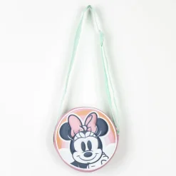 Minnie Mouse® Rund Skulderveske Lyserosa