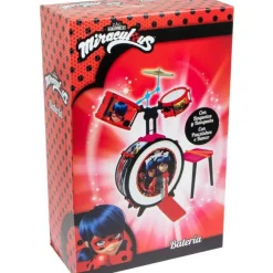 Miraculous Ladybug® Trommesæt Med Skammel