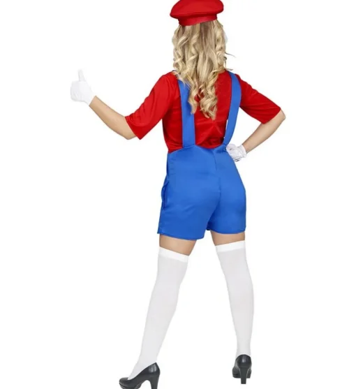 Miss Mario Blikkenslager Kostyme