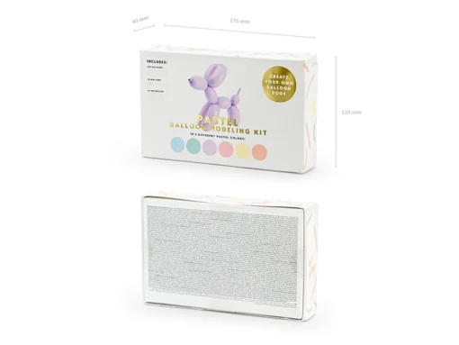 Modellerings Ballongsett Pastell
