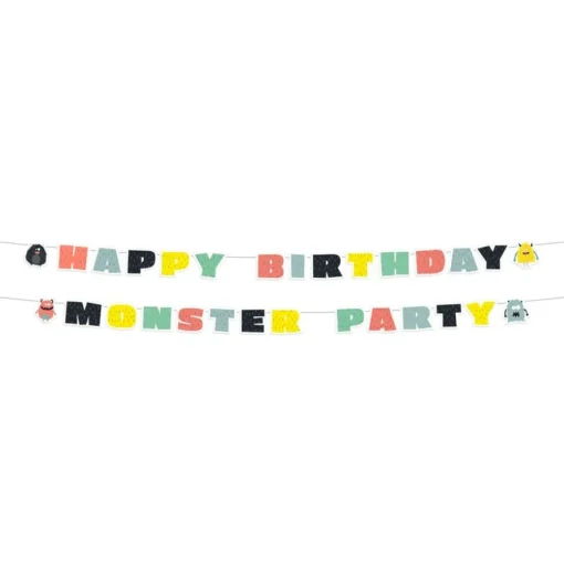 Monster Bash Happy Birthday Girlander