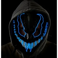 Monster LED Maske Blå