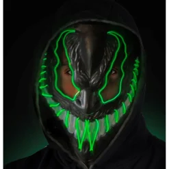 Monster LED Maske Grønn