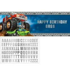 Monster Truck Banner