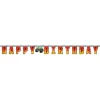 Monster Truck Happy Birthday Banner