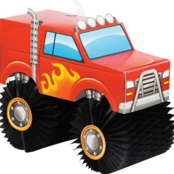 Monster Truck Honeycomb Dekorasjon