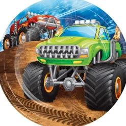 Monster Truck Lunsjtallerkener