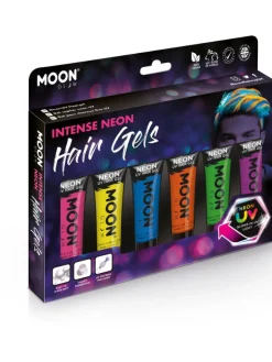 Moon Glow Intens Neon UV Hårgele Assortert
