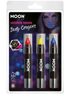 Moon Glow Intens Neon UV Kroppsstift Rosa/Hvit/Lilla