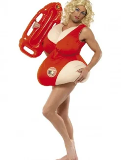 Morsom Baywatchbabe Kostyme