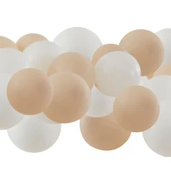 Mosaikk Ballong Mix Beige og Hvit