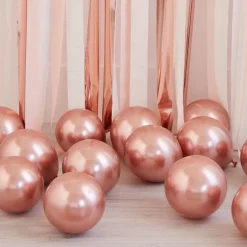 Mosaikk Ballong Mix Krom Gullrosa