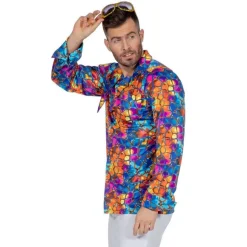 Mosaikk Disko Skjorte