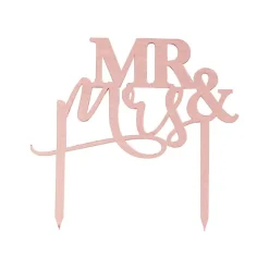 Mr & Mrs Kaketopper Gullrosa