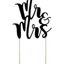 Mr & Mrs Kaketopper Svart