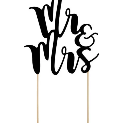 Mr & Mrs Kaketopper Svart