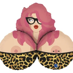 Mrs. Boobies Folieballong