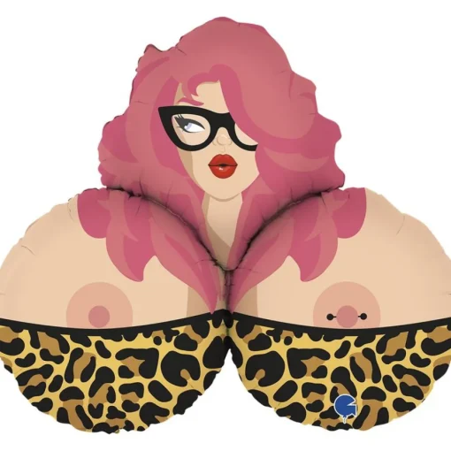 Mrs. Boobies Folieballong