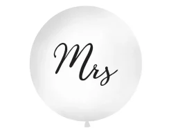 Mrs Kjempe Ballong Hvit