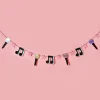 Musical Party Girlander