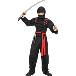 Muskuløs Ninja Barnekostyme