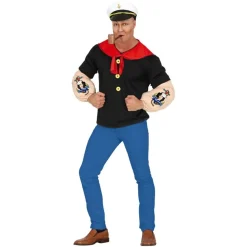 Muskuløs Sjømann Kostyme