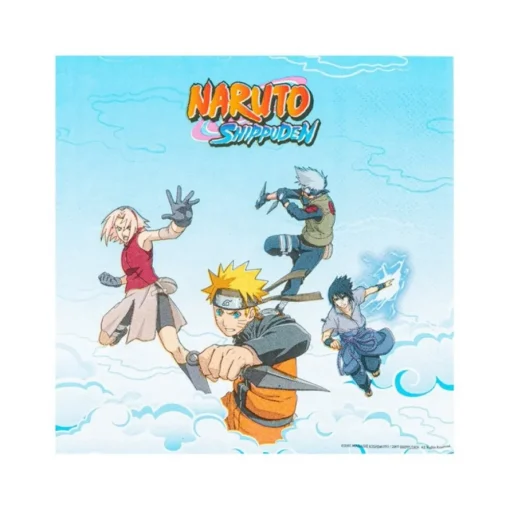 Naruto® Servietter Blå