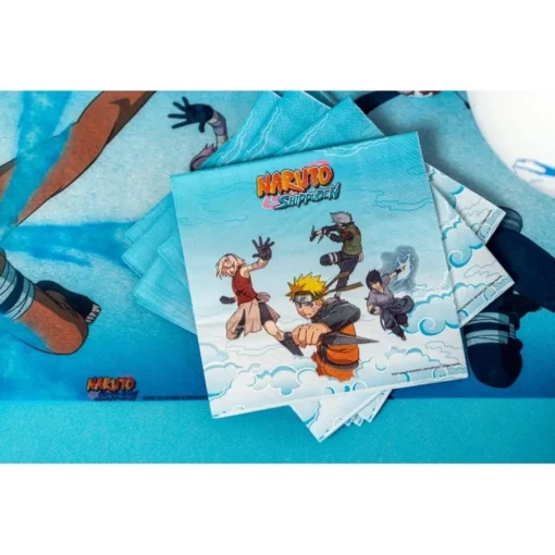 Naruto® Servietter Blå