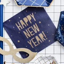 Navy And Gold Nyttårs Temapakke