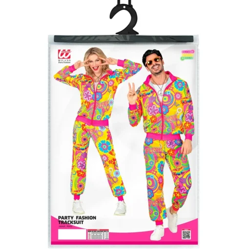 Neon Groovy Love Treningsdress Kostyme