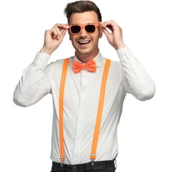 Neon Party Outfit Oransje